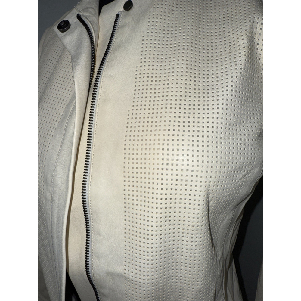 VINCE 100% Leather Zip Up Jacket Size XS - Picture 2 of 11